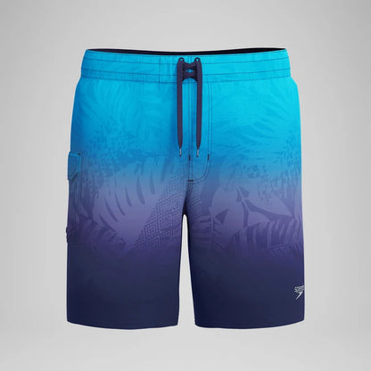 Speedo - Men's - Swim Shorts -  18" Boardshorts - Blue