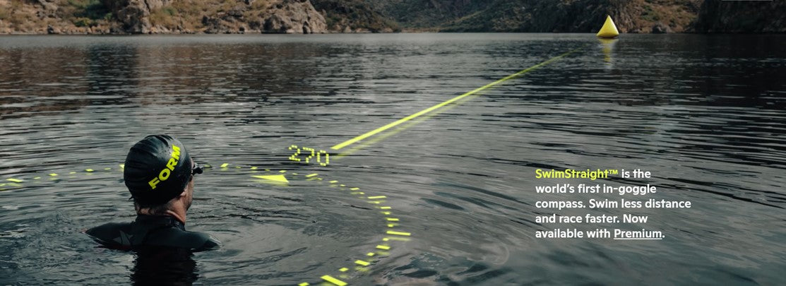 SwimStraight Form Smart Goggles