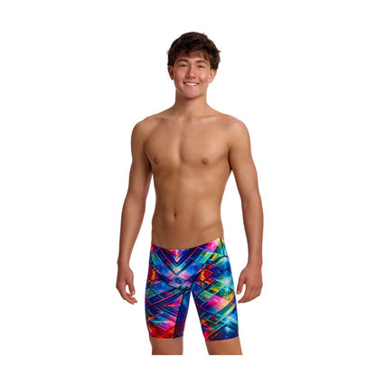 UNKY TRUNKS - Boy's Training Jammers - Firefly Sparkle