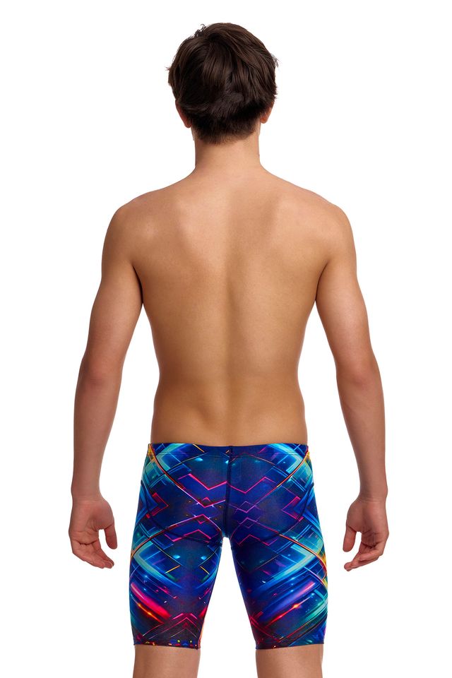 UNKY TRUNKS - Boy's Training Jammers - Firefly Sparkle