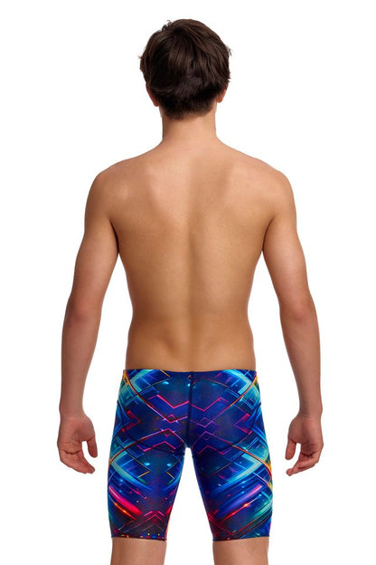 UNKY TRUNKS - Boy's Training Jammers - Firefly Sparkle