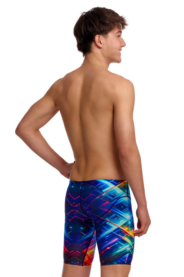 UNKY TRUNKS - Boy's Training Jammers - Firefly Sparkle