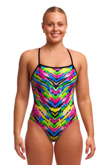Funkita - Ladies - Swimsuit - Single Strap - One Piece - Happy Hide