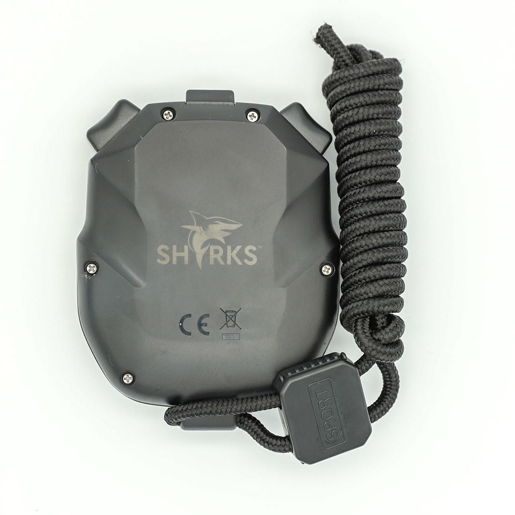 SHARKS - Stopwatch - Performance Stopwatch - Grey