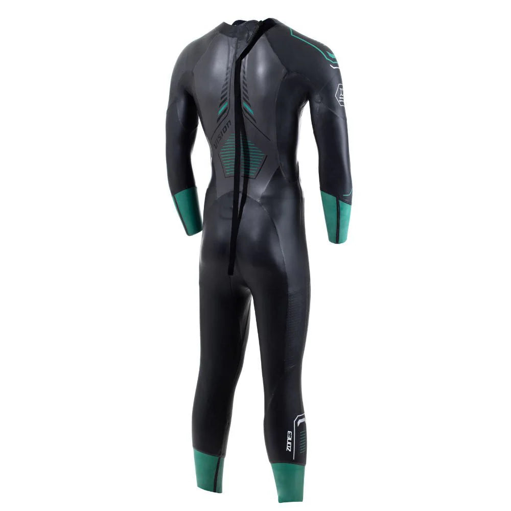 Zone 3 - Mens - Wetsuit - Vison - Black/Green
