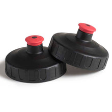 SWIMZI - 1 ltr Sports Bottle Lid –Black with Red Spout