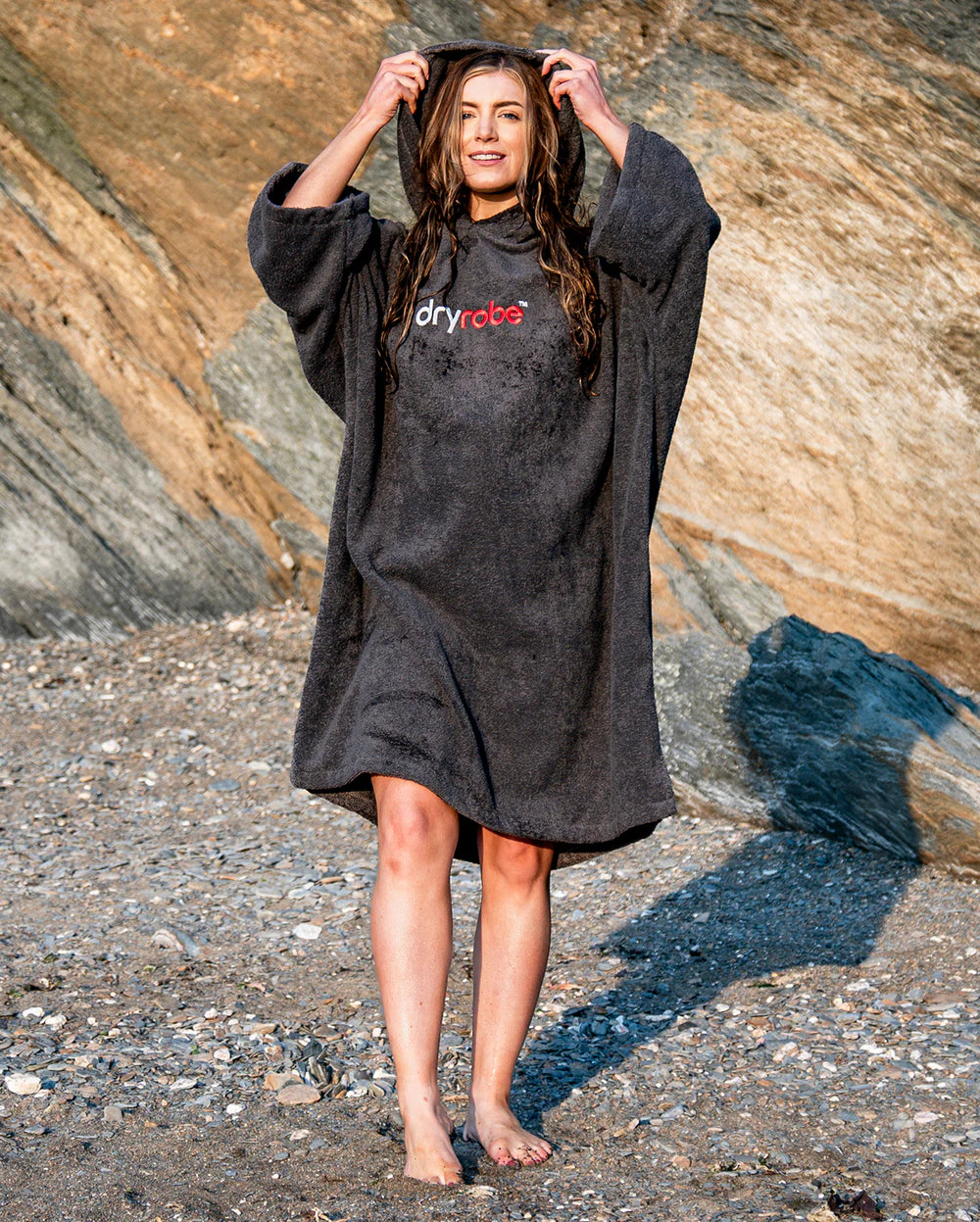 DRYROBE - Towel - Organic Towel - Grey