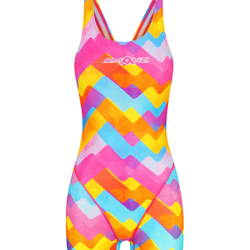 Amanzi - Womens Kneelength - Prism Pulse