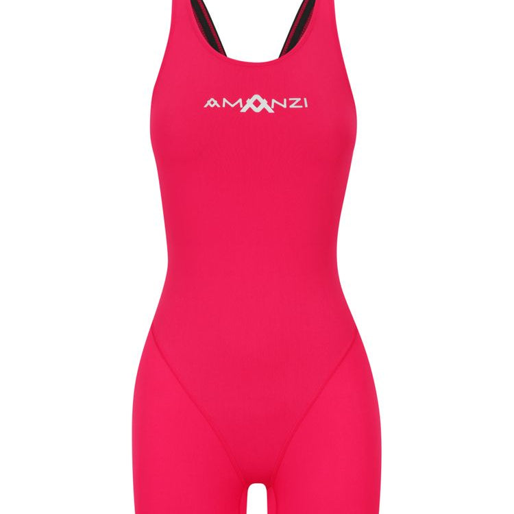Amanzi - Womens Kneelength - ruby 