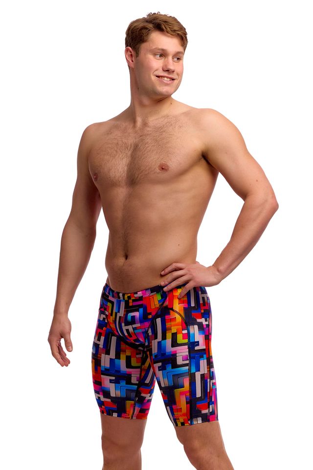 FUNKY TRUNKS -Men's Training Jammers - Putty Rules