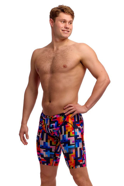 FUNKY TRUNKS -Men's Training Jammers - Putty Rules