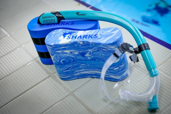 Sharks - Pro Snorkel - blue