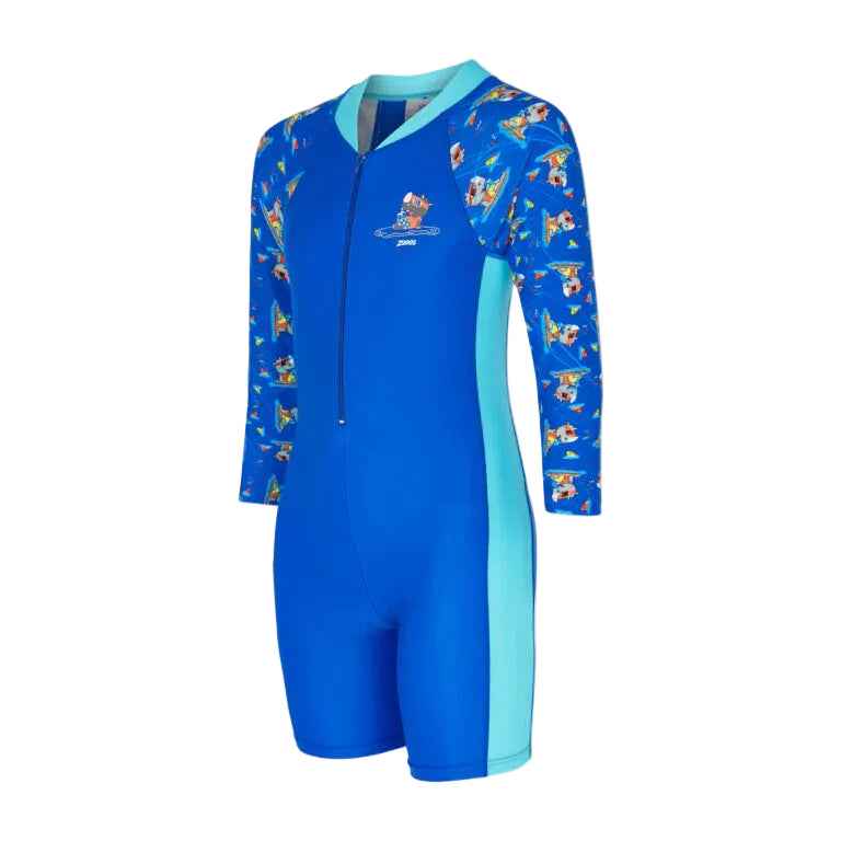 ZOGGS - Boys - Long Sleeve All in One- Hippo