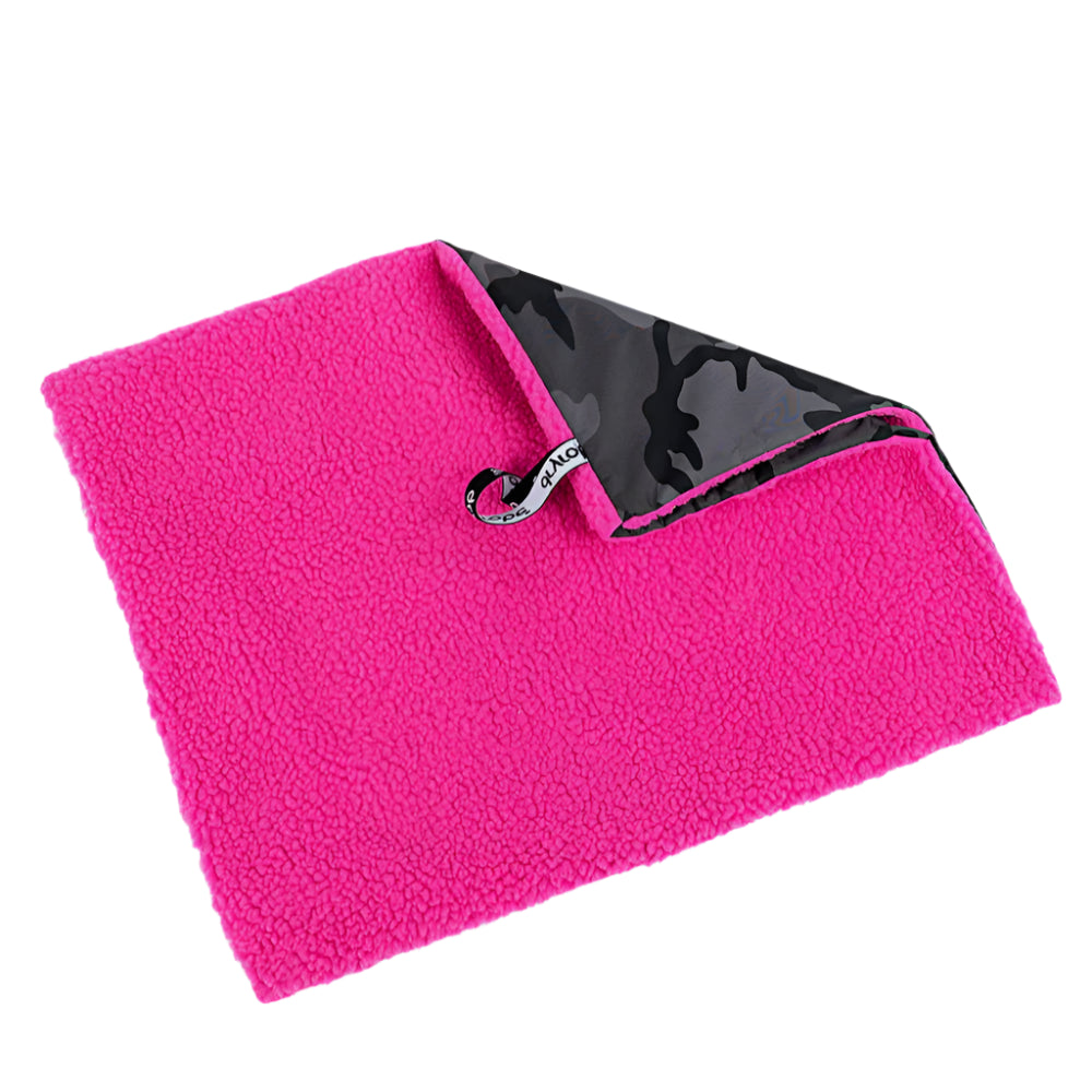 DRYROBE- Cusion Cover - Black/Camo/Pink