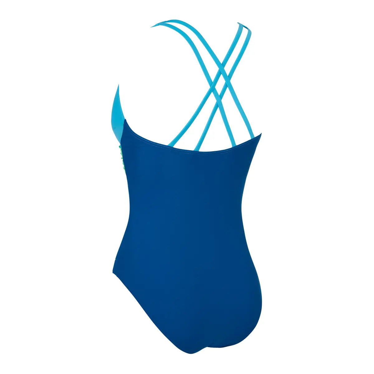 Zoggs Cyber Panel Crossback One Piece Swimsuit
