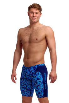 FUNKY TRUNKS -Men's Training Jammers - Hill Billy Blues