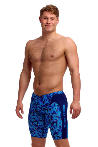 FUNKY TRUNKS -Men's Training Jammers - Hill Billy Blues