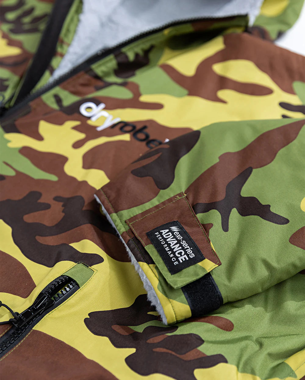 DRYROBE - Coat - Advance Long Sleeve - Camo/Grey
