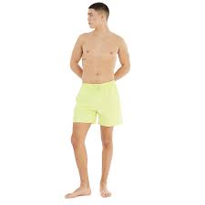 Speedo - Men's - Swim Shorts -  Essential 16'' Swim Shorts - Pastel Lime Green