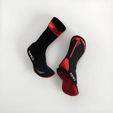 Zone 3 - Unisex - Neoprene Swim Sock - Black/Red