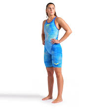 Arena - Womens - Carbon Glide LE - Openback Kneeskin - Cobalt