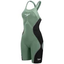 Speedo - Womens - Fastskin LZR Pure Intent 2.0 - Openback Kneeskin - Green/Black