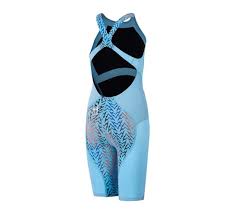 Speedo - Girls Kneeskin -  Fastskin LRZ Ignite - Blue/Red