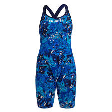 Funkita - Girls - Fast Legs - One Piece - True Bluey