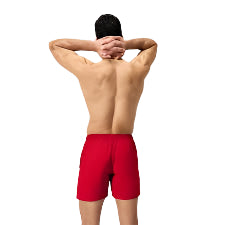 Speedo - Men's - Swim Shorts -  Essential 16'' Swim Shorts - Red