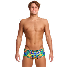 Funky Trunks - Mens Swimsuit - Sidewinder Trunks - Jungle Town 