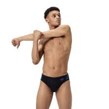 Speedo - Men's HyperBoom Splice Brief - Black/Blue