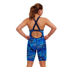 Funkita - Girls - Fast Legs - One Piece - True Bluey