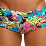 Funky Trunks - Mens Swimsuit - Sidewinder Trunks - Smash Mouth
