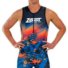 Zoot - Mens - LTD Tri SLVS FZ Racesuit - Orange/Black 