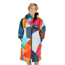 Dry robe- Kids-  Advance Long Sleeve - Abstract Print