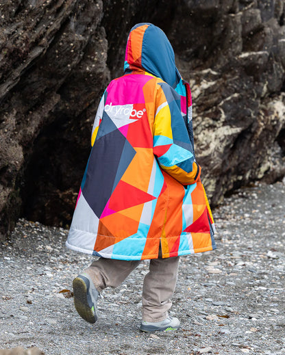 Dry robe- Kids-  Advance Long Sleeve - Abstract Print