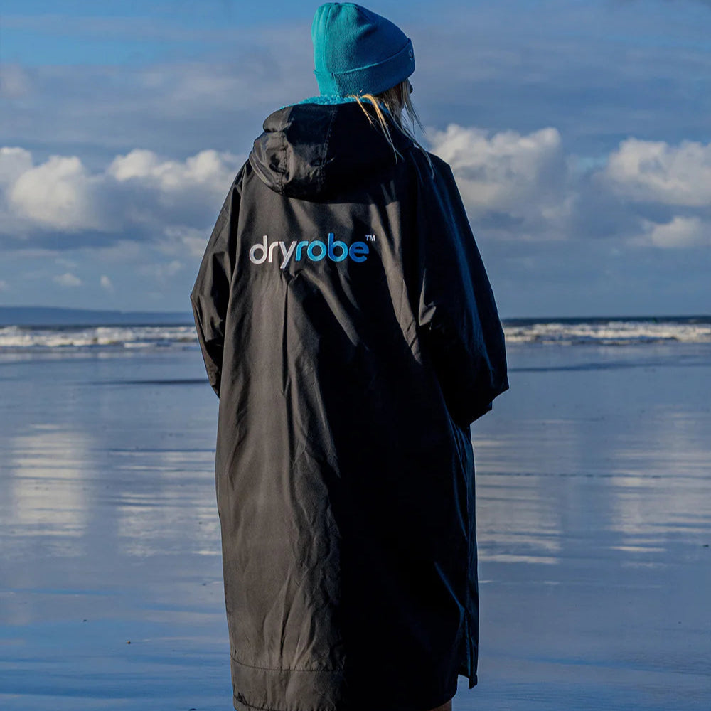 DRYROBE - Coat - Advance Long Sleeve - Black/Blue
