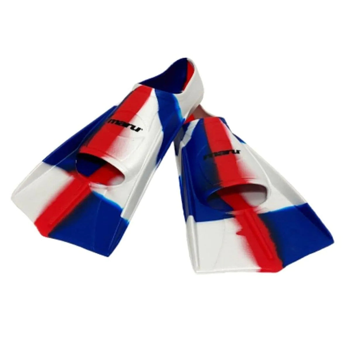 Maru - Training Fins - Red / White / Blue 