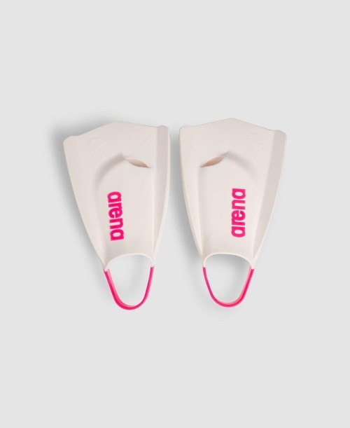 Arena Powerfin Pro II Training Fin - white and pink
