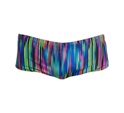 Funky Trunks - Mens Swimsuit - Sidewinder Trunks - Rain Down