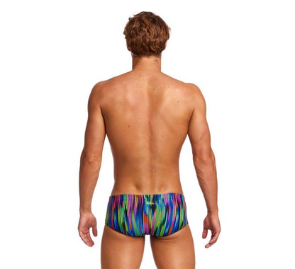 Funky Trunks - Mens Swimsuit - Sidewinder Trunks - Rain Down