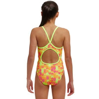 FUNKITA - Girls Diamond Back One Piece - Little dotty