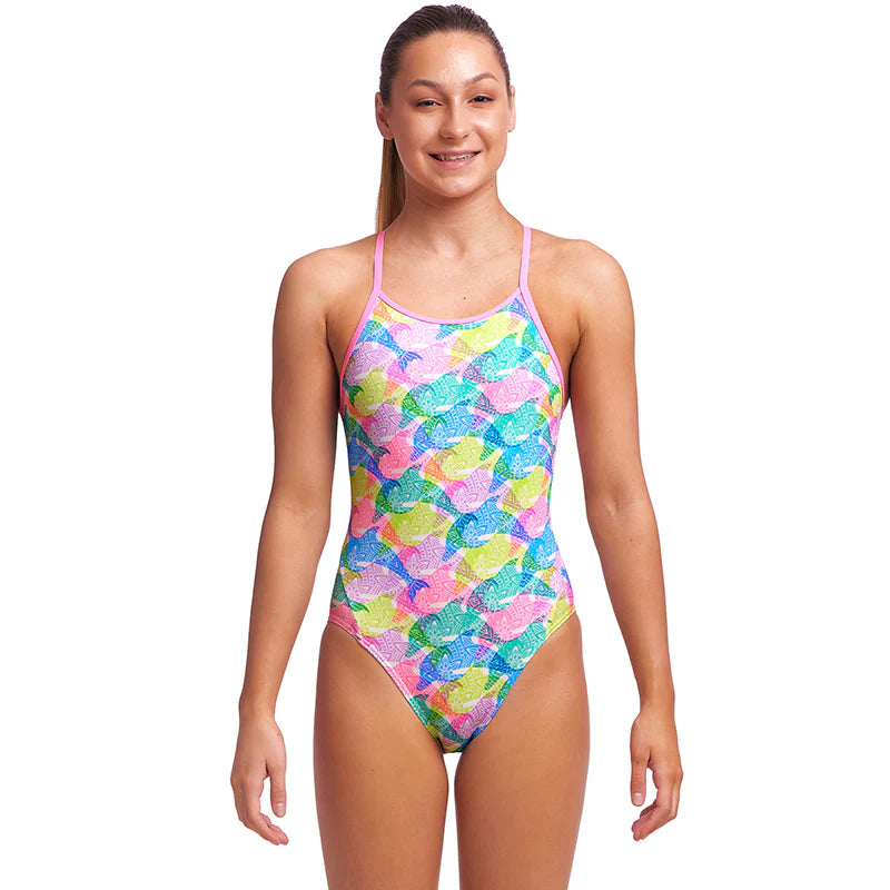 Funkita - Ladies - Diamond Back - One Piece - Pastle Porpie