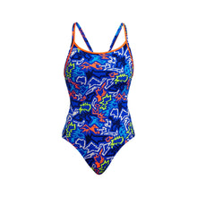 FUNKITA - Girls Diamond Back One Piece - Broken hearts