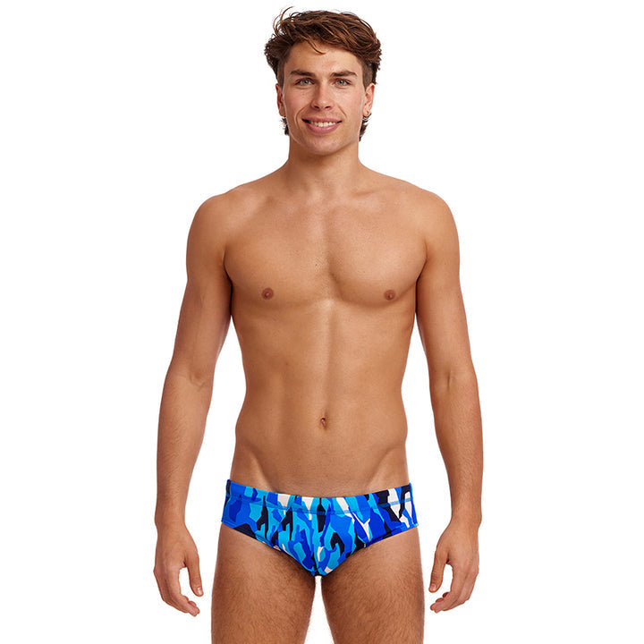Funky Trunks - Mens Swimsuit - Seamed Briefs - Chaz  Micheal 