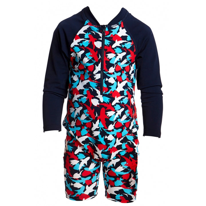 Funky Trunks - Feeding Frenzy Toddlers Go Jump Suit