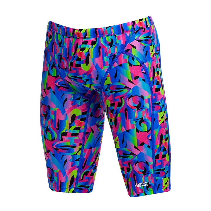 Funky Trunks - Boys Swimsuit - Training Jammers - Funk and Blues 