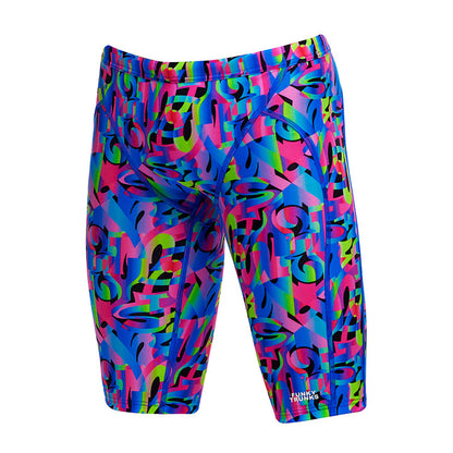 Funky Trunks - Boys Swimsuit - Training Jammers - Funk and Blues 