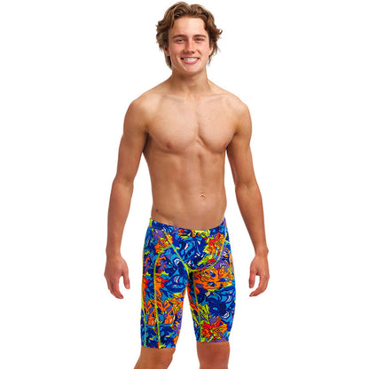 Funky Trunks - Boys Swimsuit - Training Jammers - Mixed Mess 