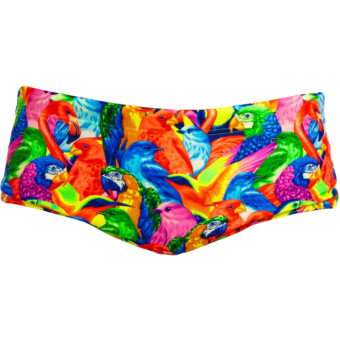 Funky Trunks - Mens Swimsuit - Sidewinder Trunks - Bright Birds